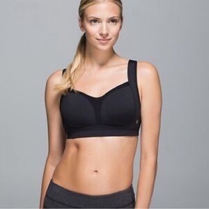 Lululemon Athletica Black Supportive Sports Bra
